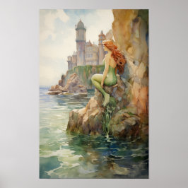 イメージを通芸術的じた人魚#5 ポスター