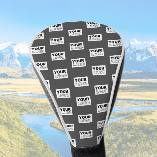 イメージデザインまたはビジネスロゴのタイル |グレー ゴルフヘッドカバー