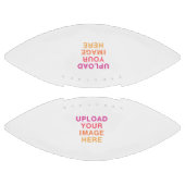 イメージロゴの白のアップ空白のロード アメリカンフットボール (パネル)