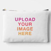 イメージロゴ空白の白 アクセサリーポーチ (正面)