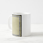 イメージ縁ど付き コーヒーマグカップ (正面左)