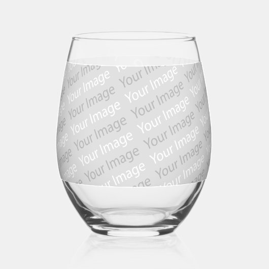 イメージ飲み物用品セット ステムなしワイングラス (正面)