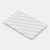 イメージ10" x 6" Post-it®メモ ポストイット (アングル)