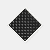 イメージ、デザイン、会社のロゴの繰り返し スタンダードカクテルナプキン (角)