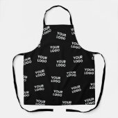 イメージ、ビジネスロゴ、その他のデザイン エプロン (正面)