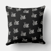 イメージ、ビジネスロゴ、その他のデザイン クッション (裏面)