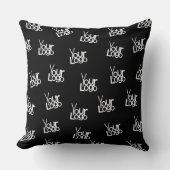 イメージ、ビジネスロゴ、その他のデザイン クッション (正面)