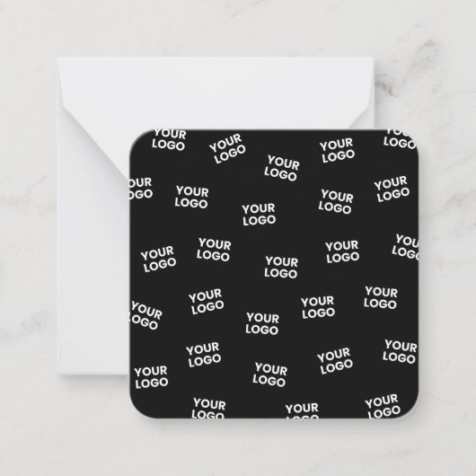 イメージ、ビジネスロゴ、その他のデザイン ノートカード (正面)