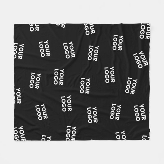 イメージ、ビジネスロゴ、その他のデザイン フリースブランケット (正面(横))