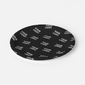 イメージ、ビジネスロゴ、その他のデザイン ペーパープレート (アングル)