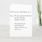 イメージ、80を回している推測! 招待状 (裏面)