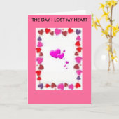 イメージ、FG、自分のハート失ったの日 カード (黄色い花)