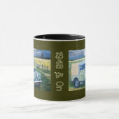 イメージ"FREYA"のプリントのマグを繰り返して下さい マグカップ (中央)