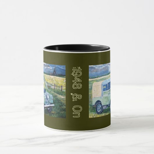 イメージ"FREYA"のプリントのマグを繰り返して下さい マグカップ (中央)