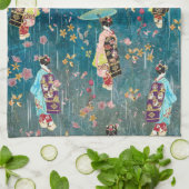 イメージGeishas キッチンタオル (折り畳み)