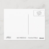 イャオ針 ポストカード (裏面)