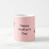 イヤイアピンクマザーズデイマグ コーヒーマグカップ (中央)