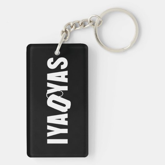 イヤオヤ キーホルダー (裏面)