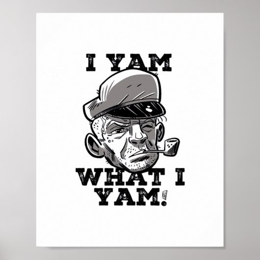 イヤムイヤムイヤムクラシックミームデザイン ポスター (正面)