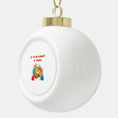 イヤムイヤムイヤムナイクラシックヤムスローストレンディー セラミックボールオーナメント (右)