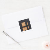 イヤリングの2つのブレスレットそして組 スクエアシール (封筒)