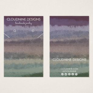 イヤリングカラフルネックレスジュエリー表示カード