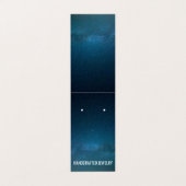 イヤリングカードの上に夜空を折り畳む 名刺 (外部フラット)