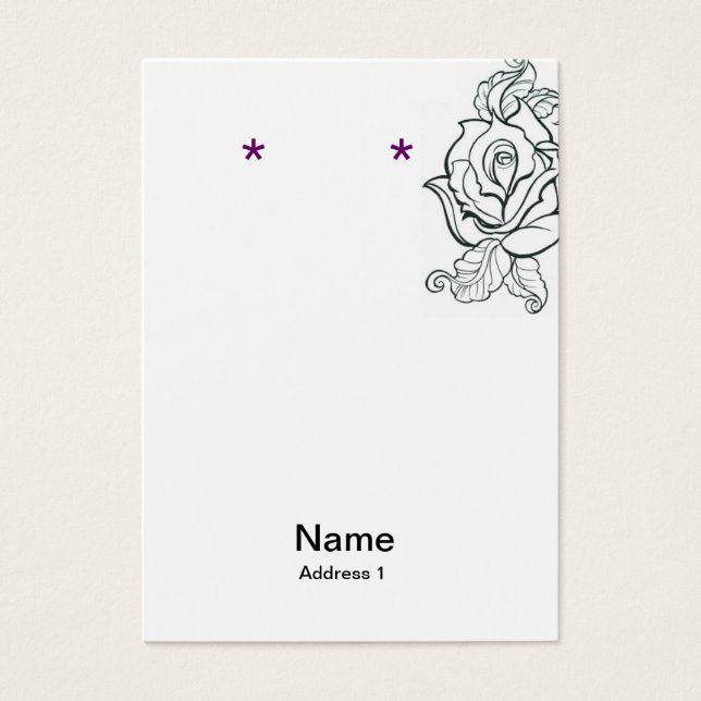 イヤリングカ空白のード/タトゥーとレコード (正面)