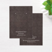 イヤリングジュエリーディスプレイカード素朴、ダーククラフト (デスク)