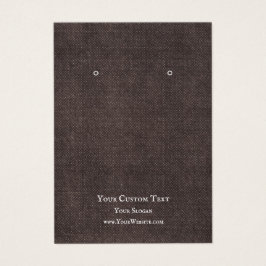 イヤリングジュエリーディスプレイカード素朴、ダーククラフト