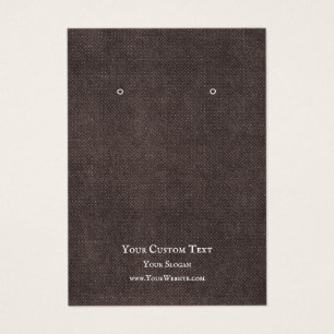 イヤリングジュエリーディスプレイカード素朴、ダーククラフト