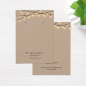 イヤリングジュエリーディスプレイカー素朴ド、ストリングライト (デスク)