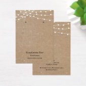 イヤリングジュエリーディスプレイカー素朴ド、ストリングライト (デスク)