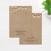 イヤリングジュエリーディスプレイカー素朴ド、ストリングライト (デスク)