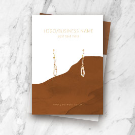 イヤリングジュエリー表示カード