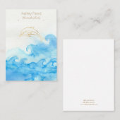 イヤリングジュエリー/ディスプレイカード 名刺 (正面/裏面)