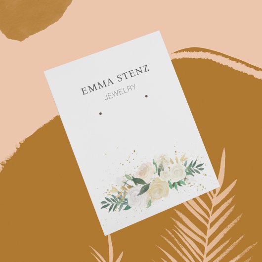 イヤリングディスプレイカエレガントード・パステルフローラ