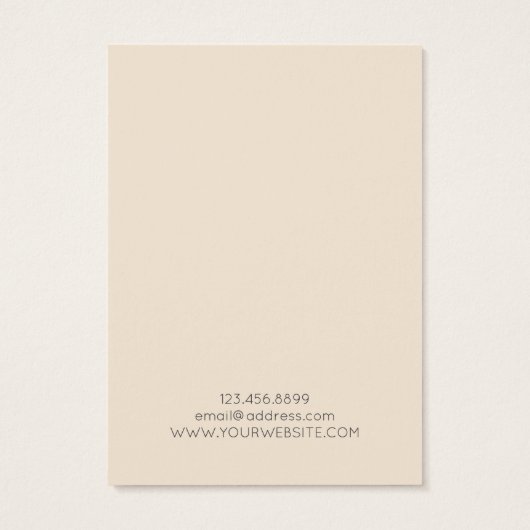 イヤリングディスプレイカエレガントード・パステルフローラ (裏面)