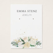 イヤリングディスプレイカエレガントード・パステルフローラ (正面)