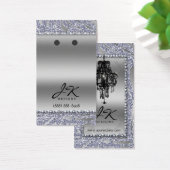 イヤリングディスプレイカードジュエリーゼブラシャンデリア (デスク)