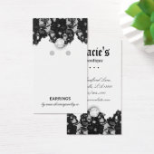 イヤリングディスプレイカードヴィンテージレースジュエリー (デスク)