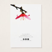 ©イヤリングディスプレイカード・フローラシンプル (裏面)