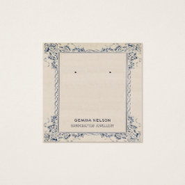 イヤリングディスプレイカード・ヴィンテージフローラソーシャルメディア