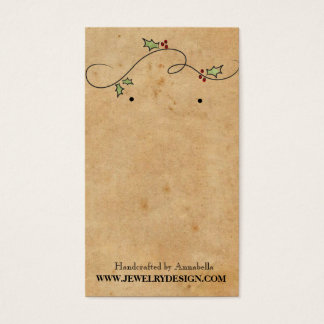 イヤリングホルダークリスマスホリデーカスタムジュエリー