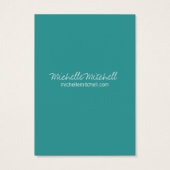 イヤリングホルダー |名刺 | Duo Rust (裏面)