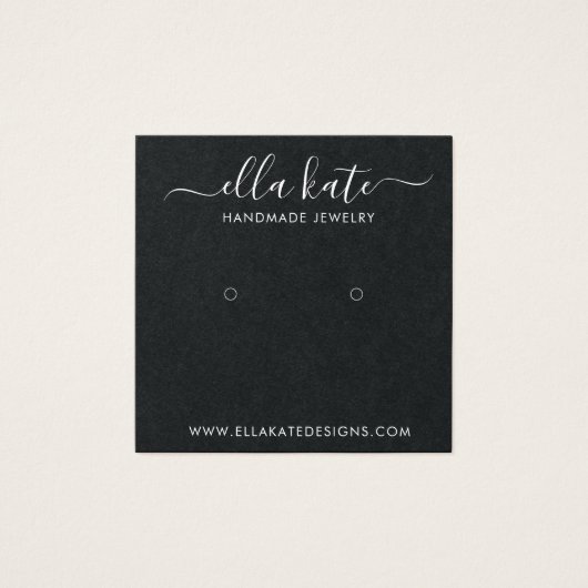 イヤリングモダンディスプレイカード (正面)