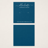 イヤリングモダンディスプレイカード (正面&裏面)