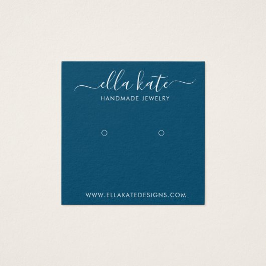 イヤリングモダンディスプレイカード (正面)