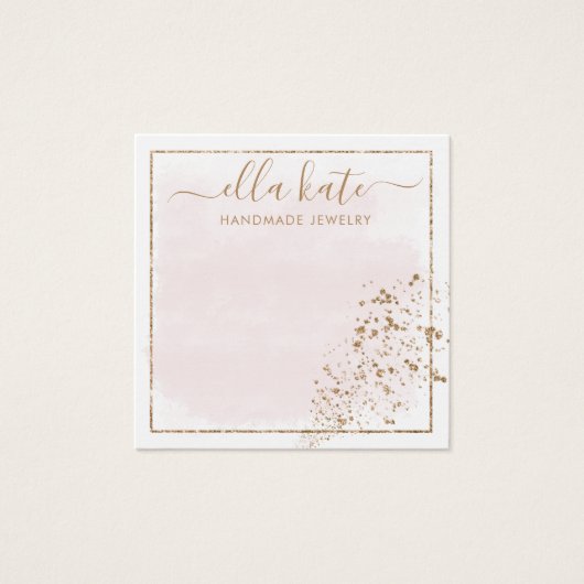 イヤリングモダンディスプレイカード (正面)