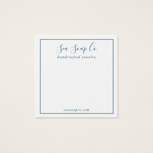 イヤリングモダンディスプレイカード (正面)